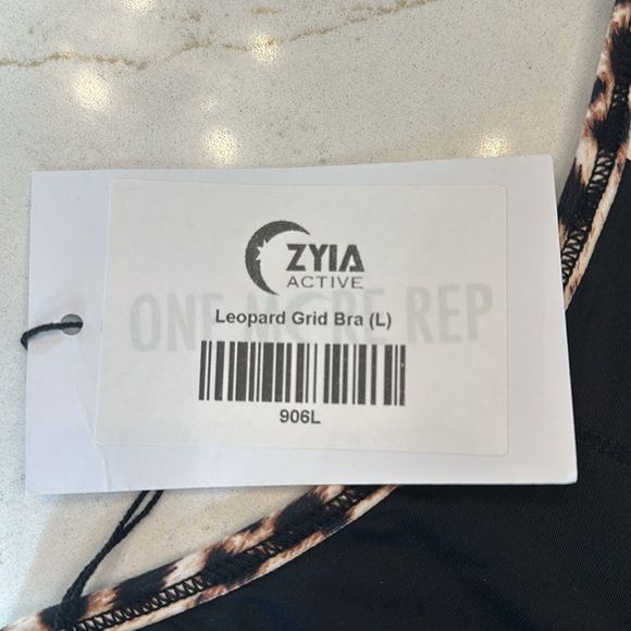 Zyia leopard grid bra - Picture 3 of 3